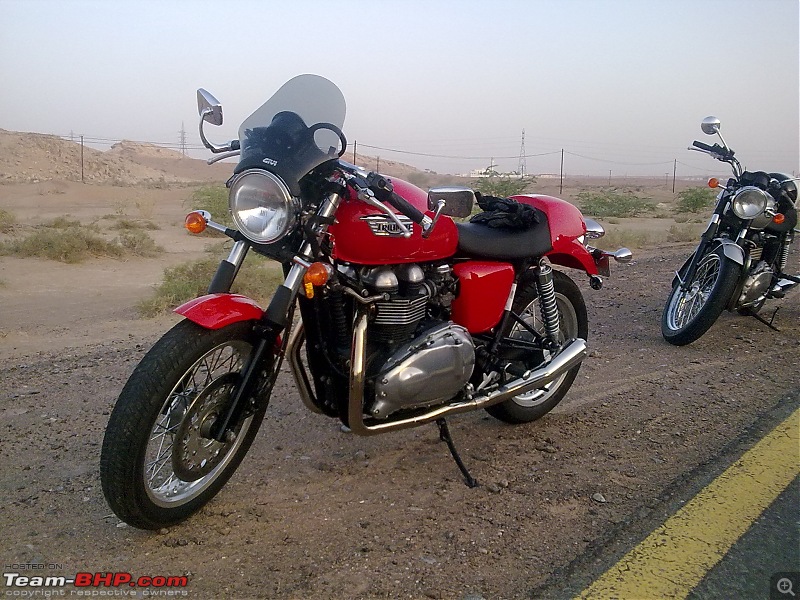Triumph Bonneville - My New Ride in Dubai. EDIT - Now in Bangalore, India.-image0194.jpg