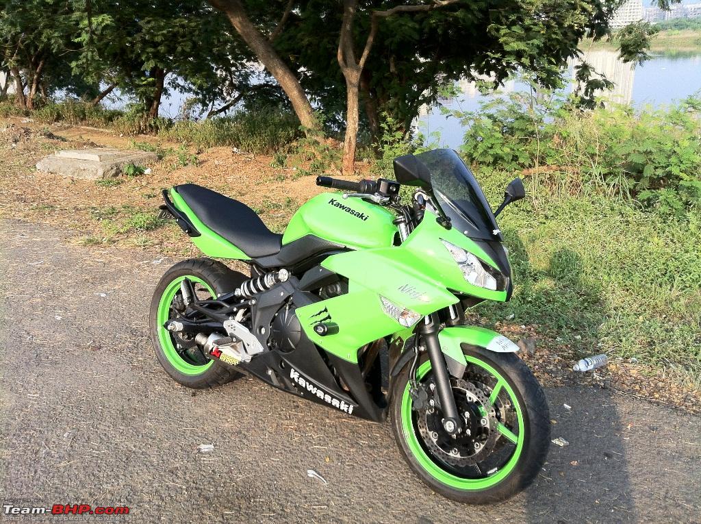 The Mean Green Big Kwacker Rides Home My Kawasaki Ninja 650r Page 6 Team Bhp