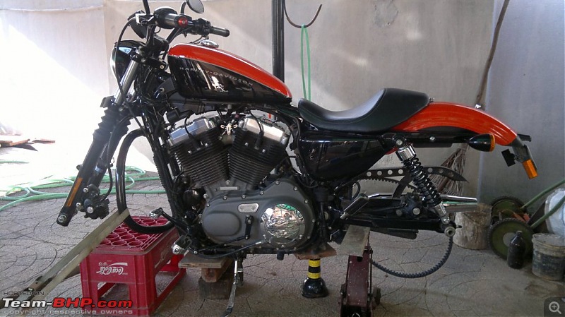 Harley Sportster Front suspension upgrade - RICOR Intiminators-jacks.jpg