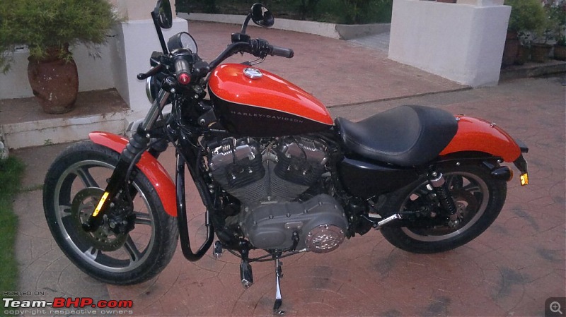 Harley Sportster Front suspension upgrade - RICOR Intiminators-nightster.jpg