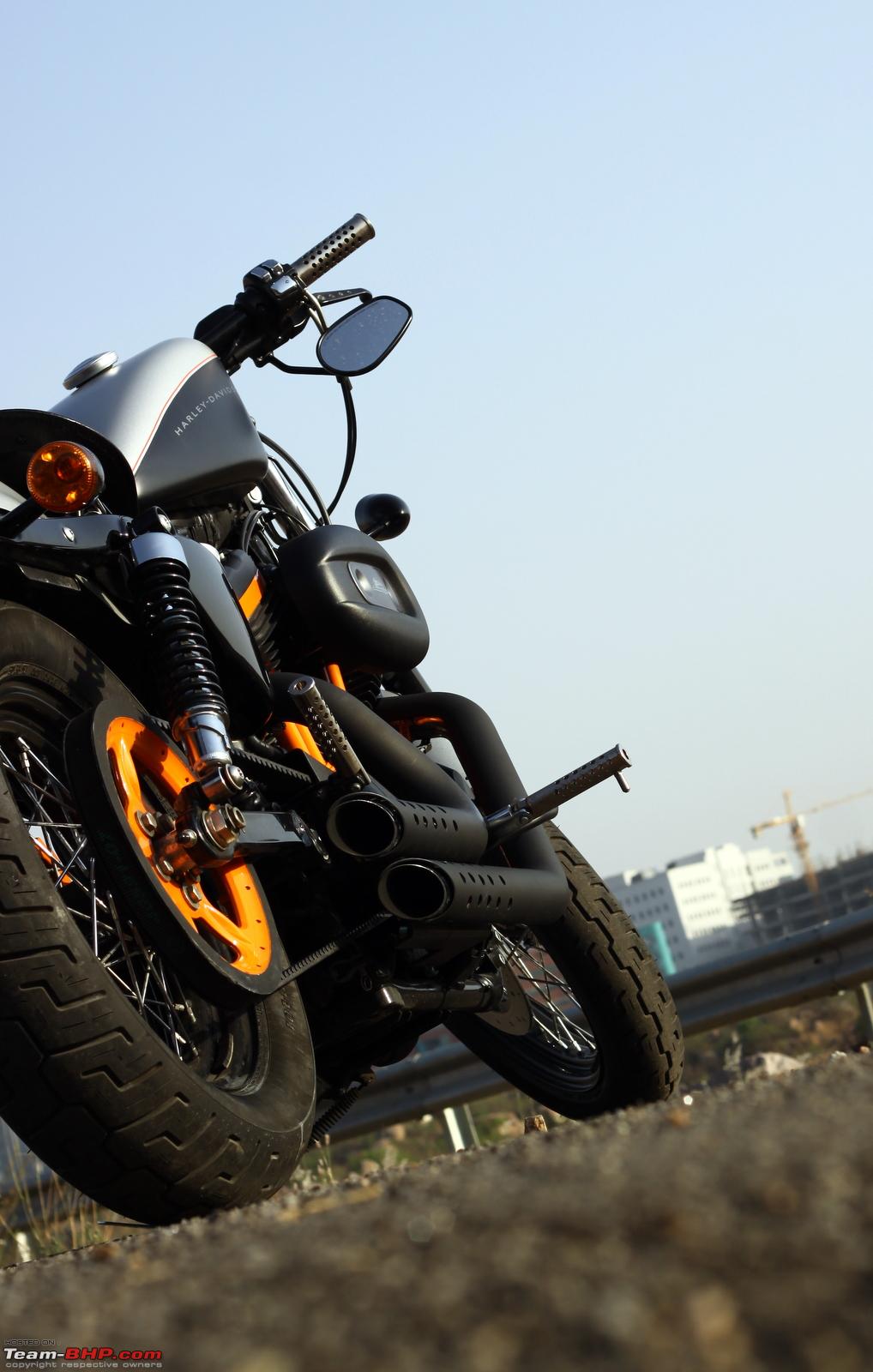 Custom Harley Bobber by Dtunerz - Team-BHP