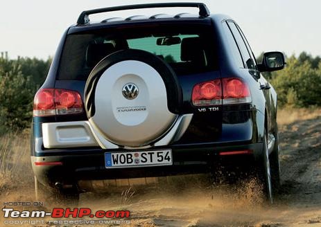 Modern SUVs : Spare wheel placement & interior / mechanical packaging-2007volkswagentouaregrear2.jpg