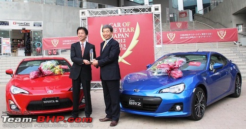 Technology @ Auto Expo 2014-2013_subaru_brz_award.jpeg