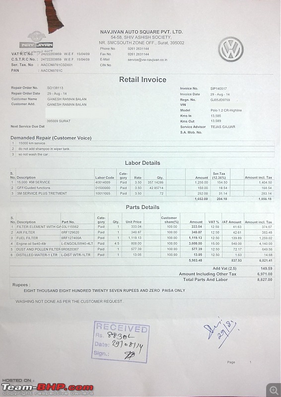 VW Polo - Maintenance and Service cost and dos/don'ts-wp_20140829_18_48_29_pro.jpg