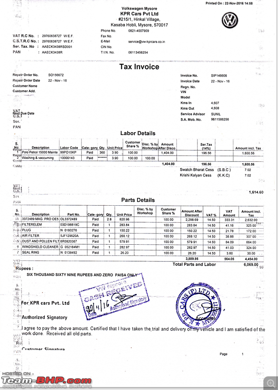 VW Polo - Maintenance and Service cost and dos/don'ts-poloservice.png