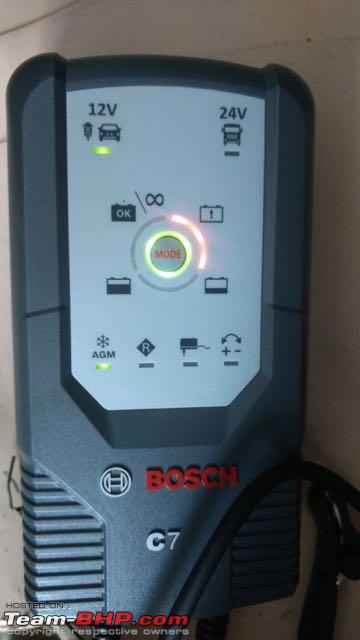 Ownership Review Bosch C7 Battery Charger Team Bhp