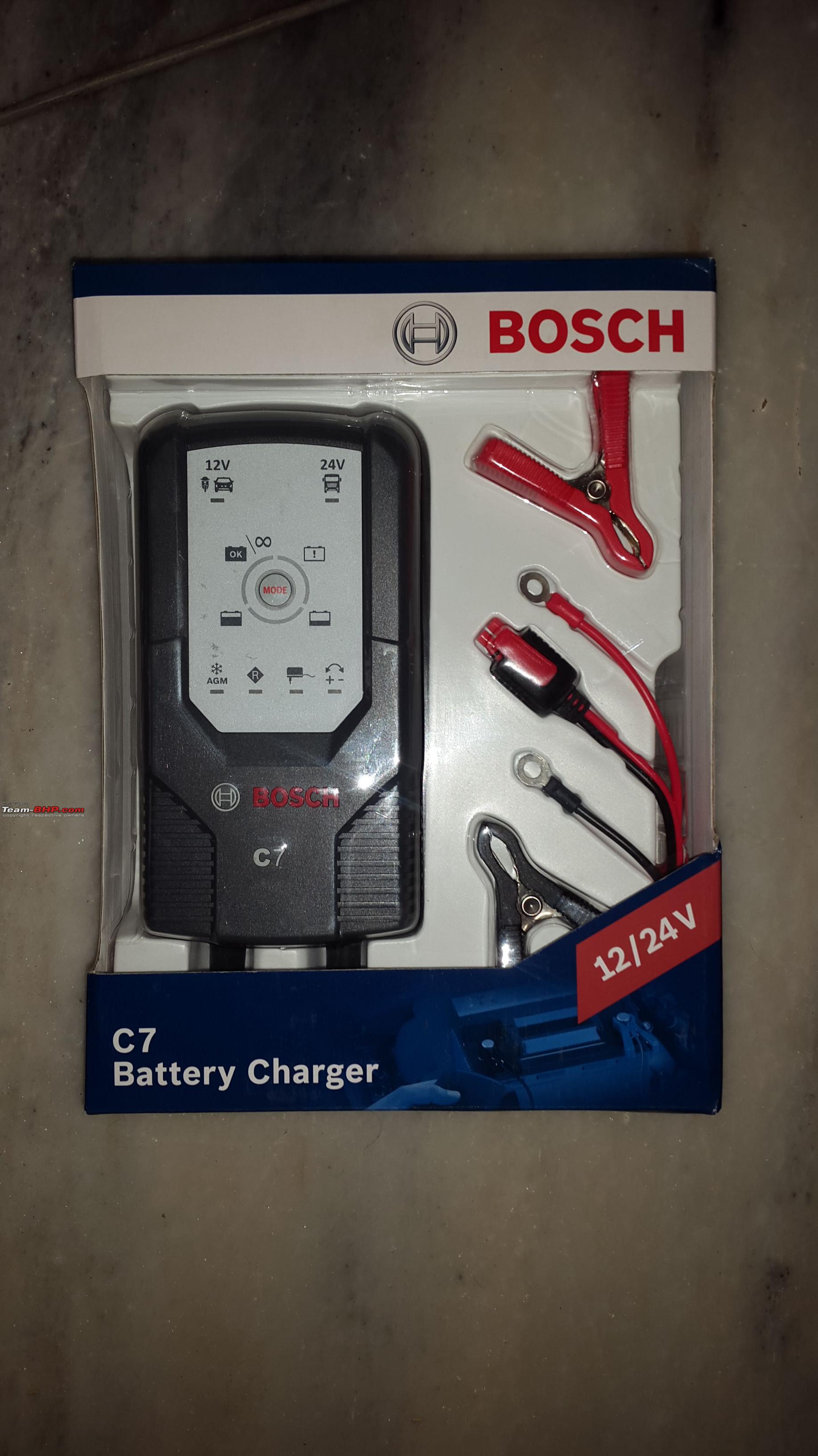 Ownership Review: Bosch C7 Battery Charger - Page 2 - Team-BHP