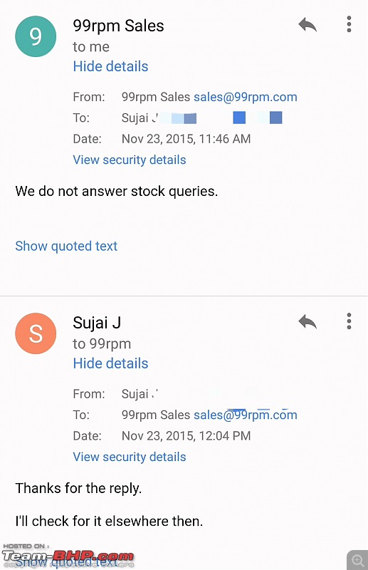 Shocked! ₹65 refund initiated by 99rpm.com for leaking engine oil can-img_20170708_224355.jpg