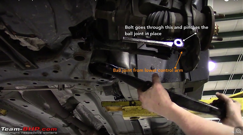 Suspension failure on brand new Jeep Compass. EDIT: Vehicle replaced-lower-ball-joint.jpg