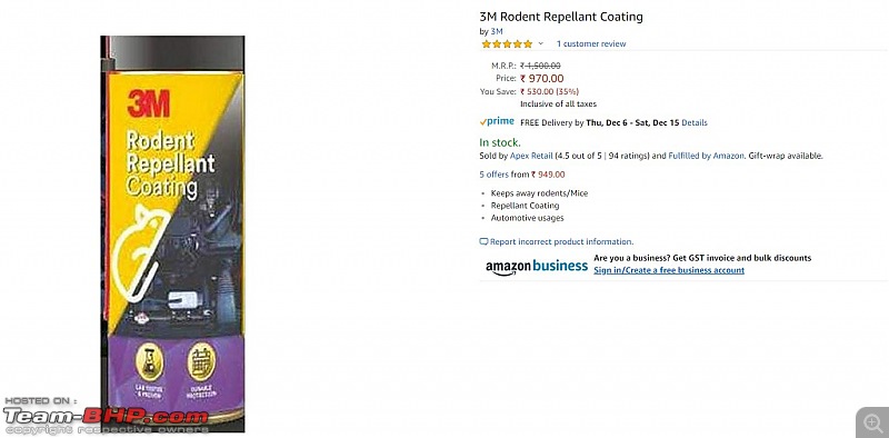 3M Rat Repellent Coating. EDIT: Doesn't seem to work (page 4)-amma-jaan.jpg