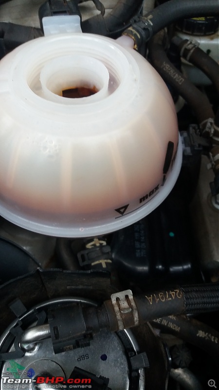 Coolant colour becoming dark, overheating light came up-20200715_172857.jpg