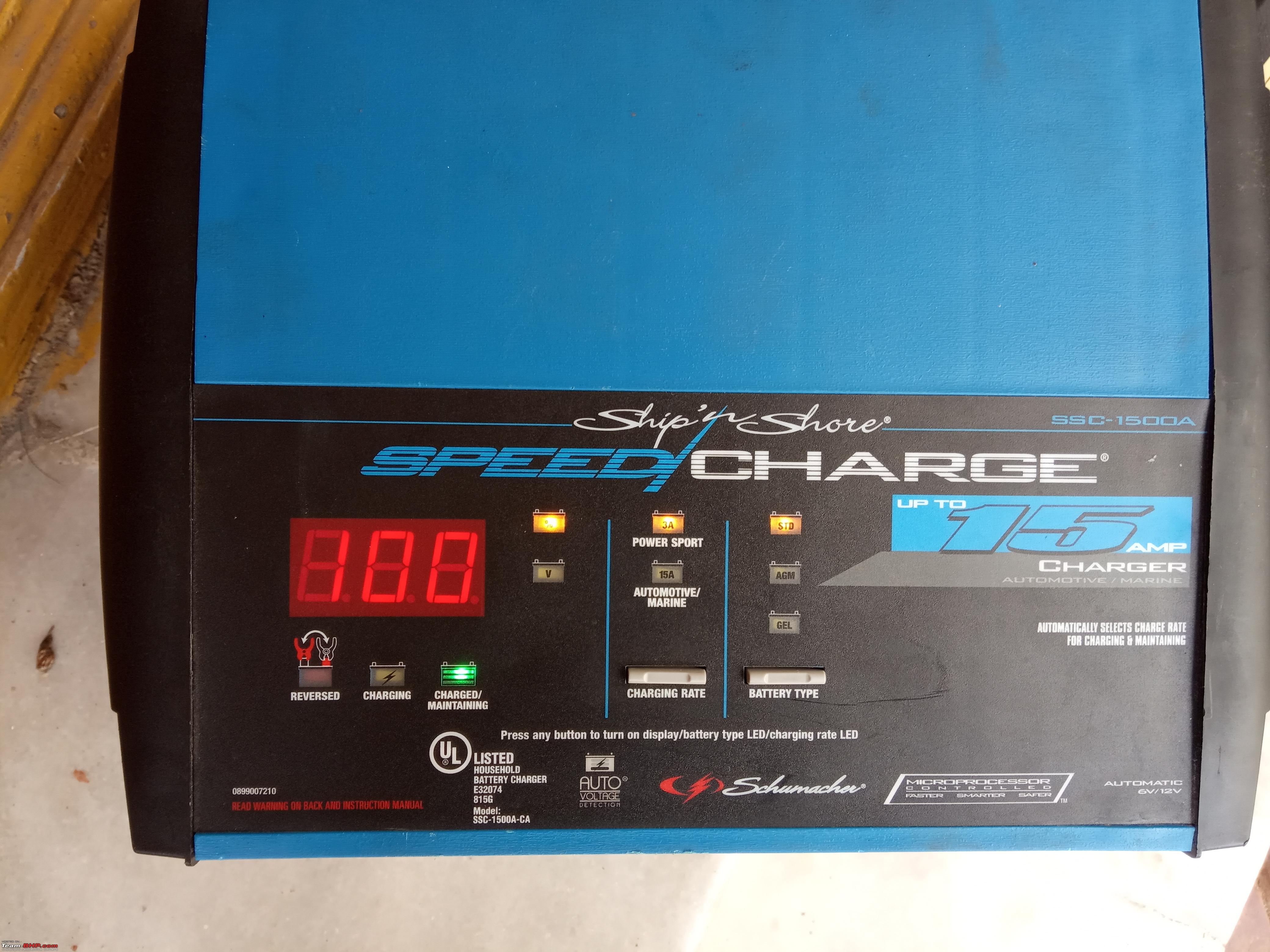 Ownership Review: Bosch C7 Battery Charger - Page 9 - Team-BHP