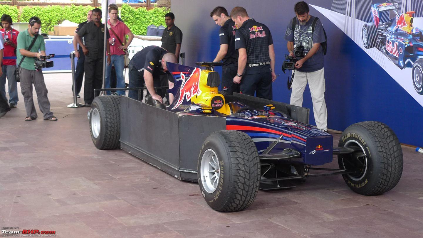 Pics & Video Red Bull Formula 1 Car Assembly & Engine Fire-up in Mumbai - Team-BHP