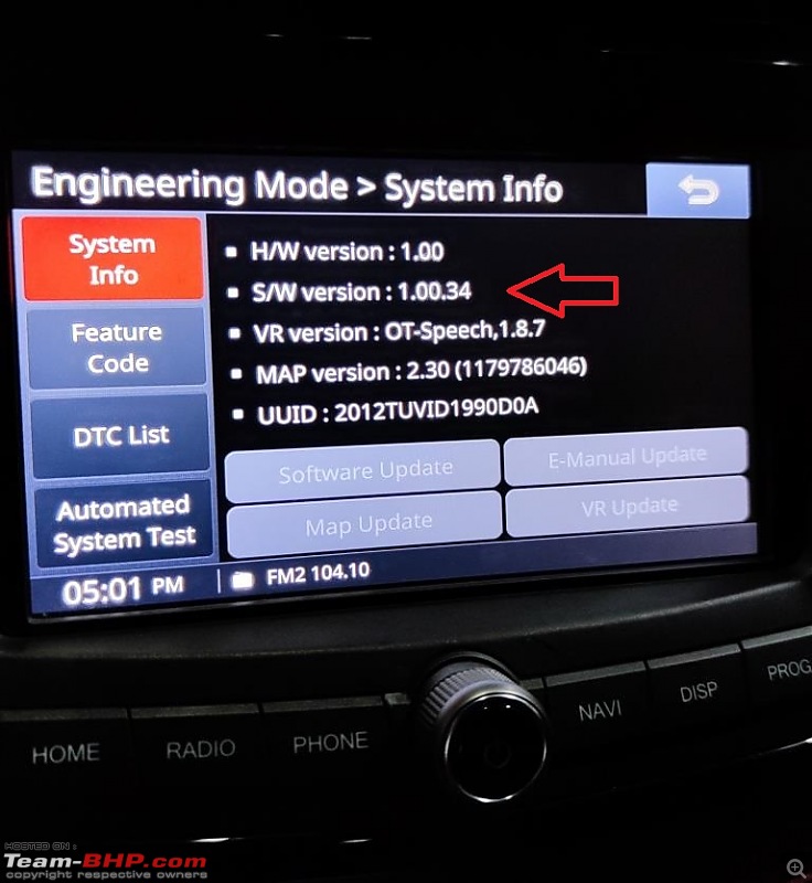 Parking sensor & reverse camera failure in my XUV300-1610214397333.jpg