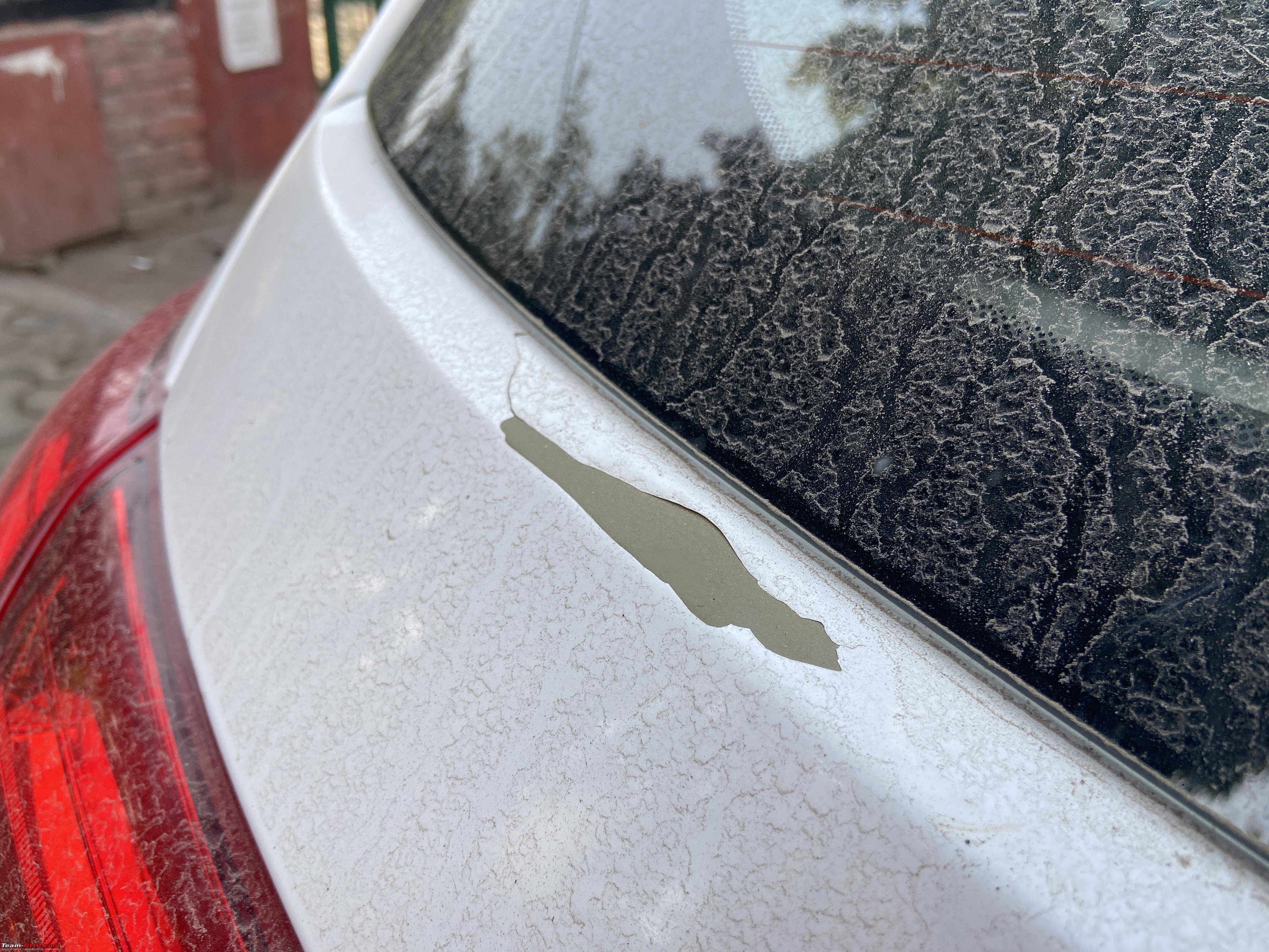 Reasons car paint peels away