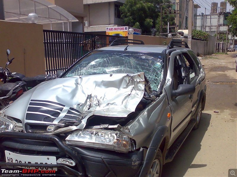 Car (FIAT Adventure) standing since 4.5 months, waiting spares to get repaired.-03082009314.jpg