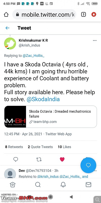 Skoda Octavia : Dreaded mechatronics failure-screenshot_20210426165022890_com.android.chrome.jpg