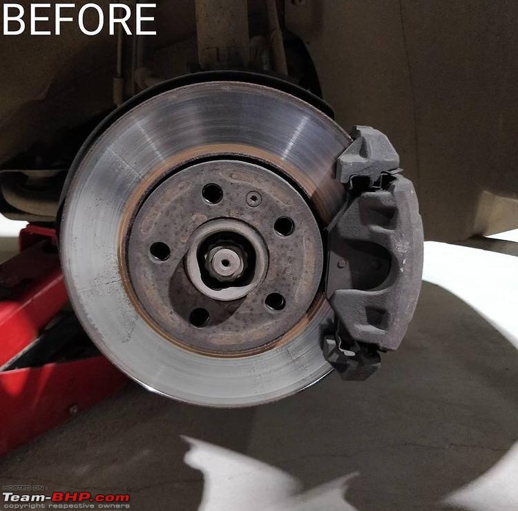 Mini cooper brake pads clearance and rotors cost