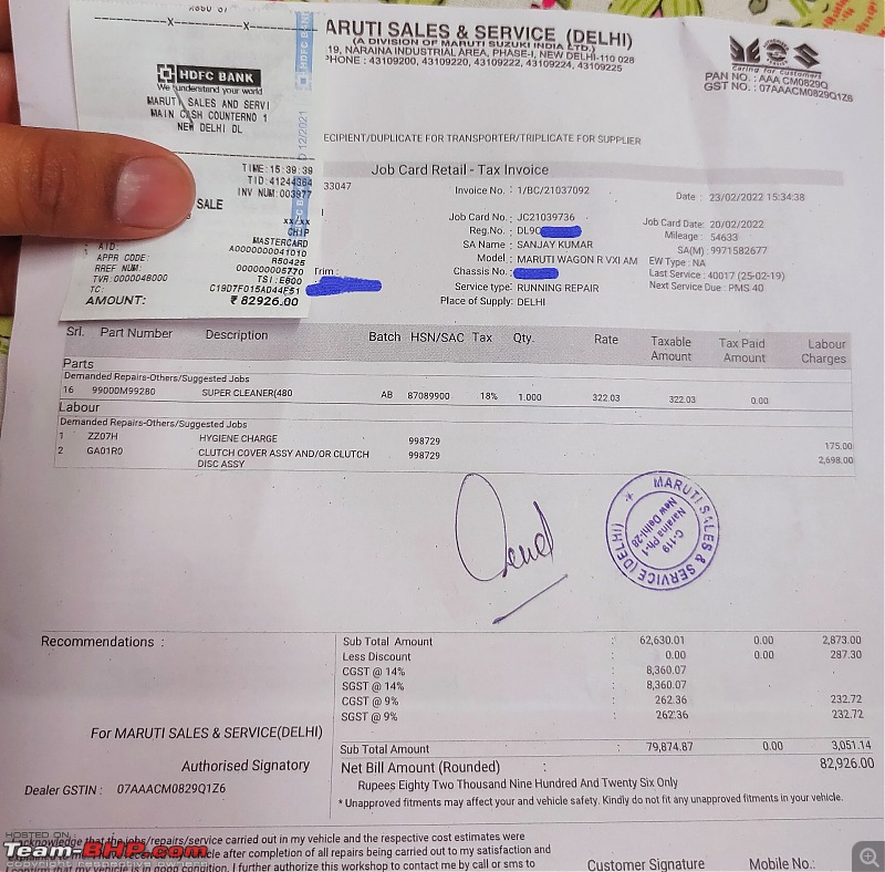 Maruti WagonR AMT Failure | Repair cost of 83,000 rupees-marutiwagonramtfailure1.jpg