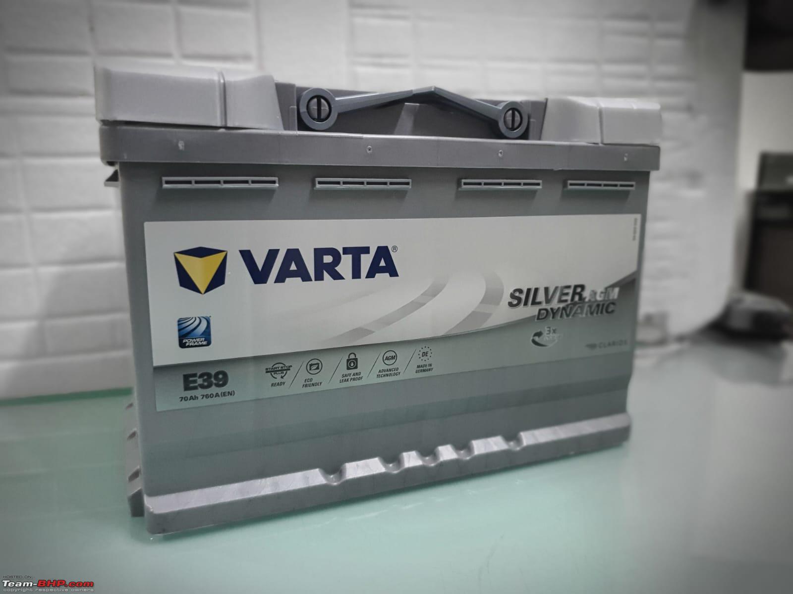 Mercedes / Varta Batterie 760A/70Ah AGM