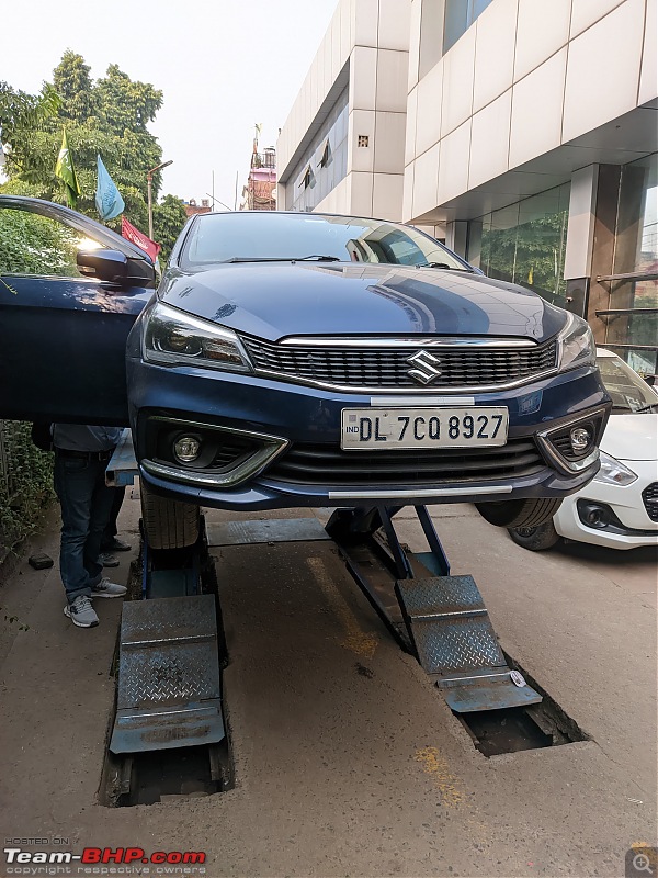 Unusual rusting in my Maruti Ciaz | MSIL refuses to own responsibility | EDIT: Repaired on my own-ciaz-inspection1.jpg