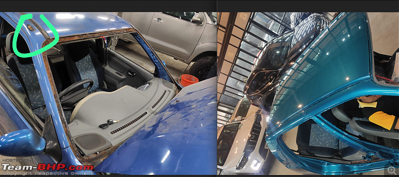Maruti Alto Restoration Project with Brotomotiv-apillarhole.png