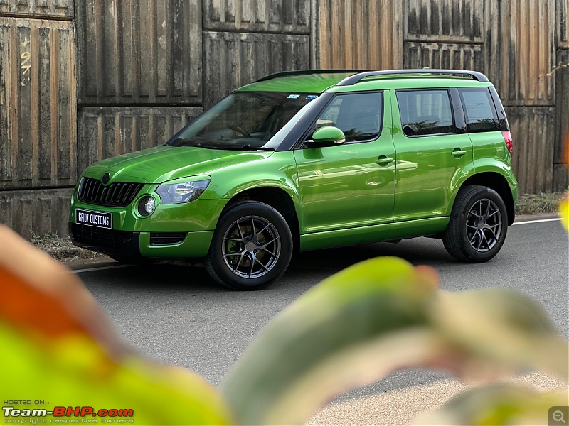 The Skoda Yeti Makeover: Stage-3 inside and the hot VRS Green outside!-img20240203wa0024.jpg