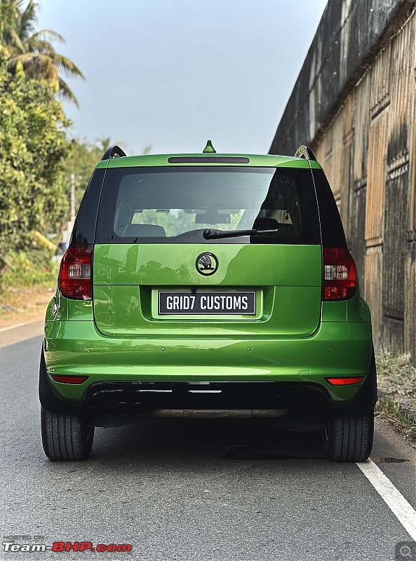 The Skoda Yeti Makeover: Stage-3 inside and the hot VRS Green outside!-img_6689.jpg