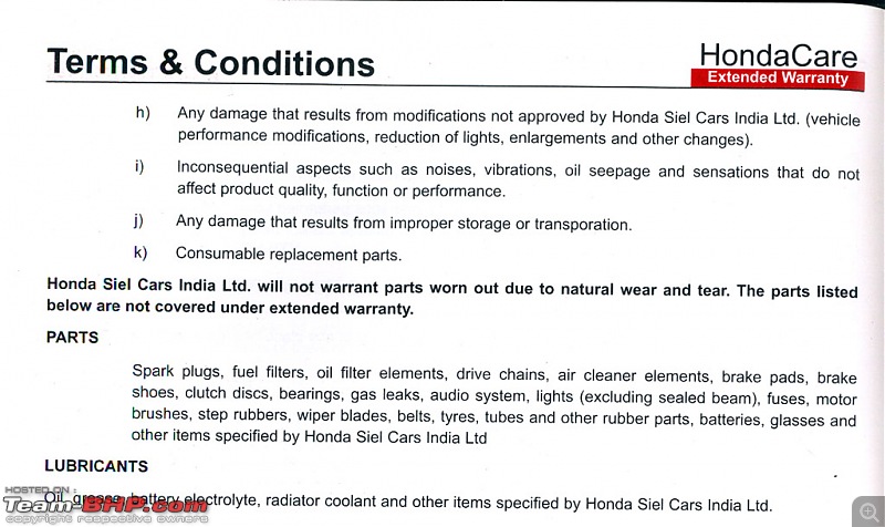 Honda Civic : Maintenance, Service Costs and Must dos-extwarranty1.jpg
