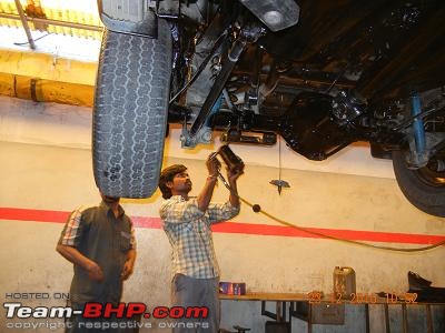 Mahindra Scorpio : Issues & Solutions-pitch-being-applied.jpg