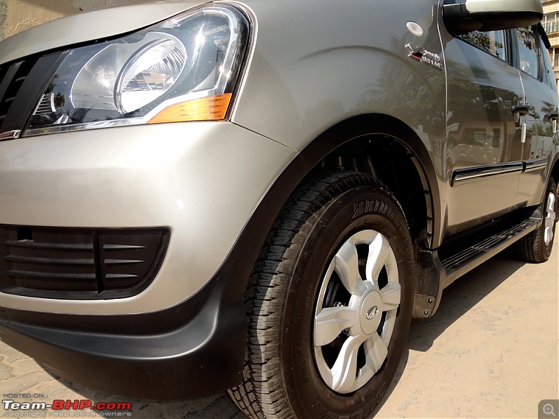 Mahindra Xylo - The Time of our Life @ 17 months / 15000 kms-xylowheelarch.jpg