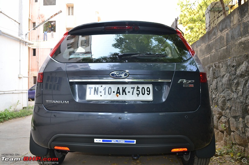 Ford Figo : The American lass who stole my heart & cash-rear.jpg