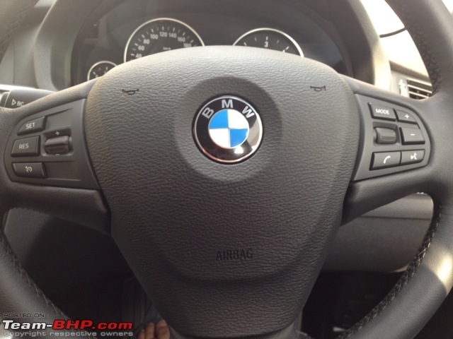 2013 BMW X3 Advantage (F25, 2.0 Diesel) - Buying & Initial Ownership Experience-steering.jpeg