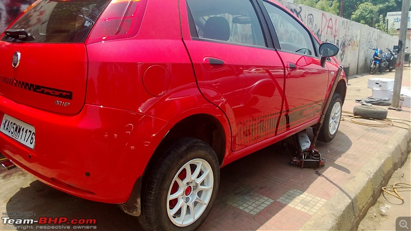 The Red Rocket - Fiat Grande Punto Sport. *UPDATE* Interiors now in Karlsson Leather-wp_20130406_002.jpg