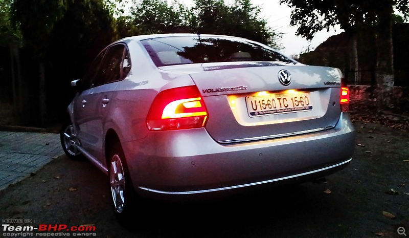 Rene - The '13 Silver VW Vento 1.6 TDi Highline comes home!-ventorear.jpg