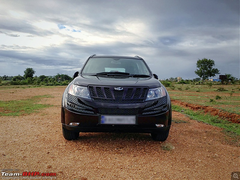 My Opulent Purple Mahindra XUV500 W8 FWD - Going with the heart-ffv.jpg