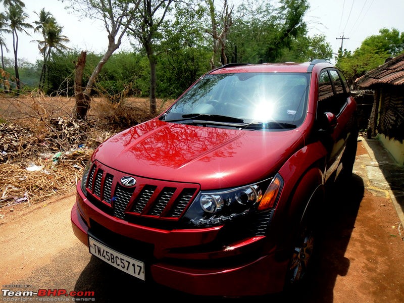 Sita, Red Mahindra XUV5OO W8 joins our Family. EDIT: 1 Year & 35,000 kms up-dsc09989.jpg