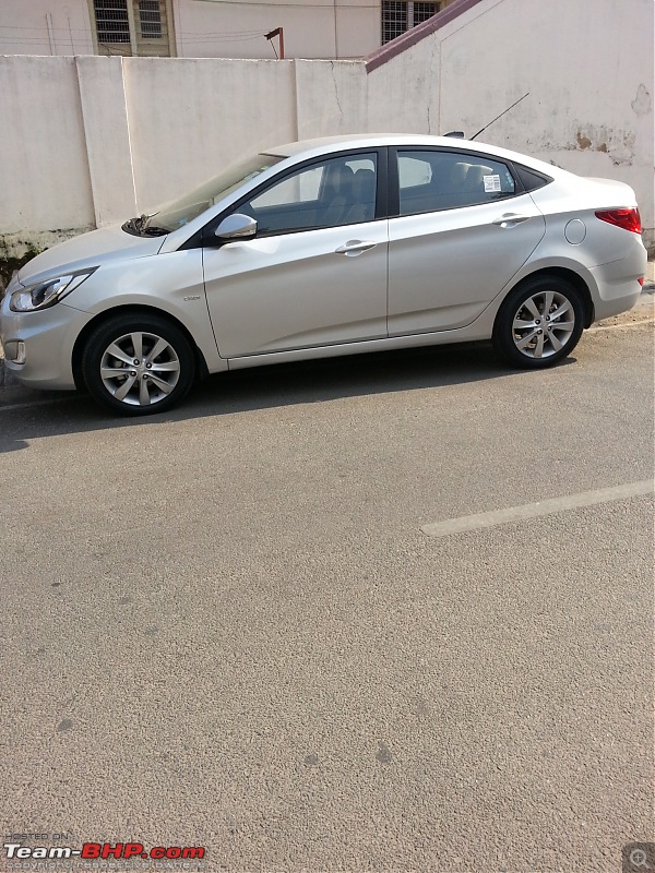 Hyundai Verna Fluidic SX 1.6L Diesel: The Street Hawk-20140419_084708.jpg