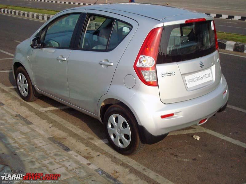 Maruti Ritz : Test Drive & Review-quarter-view-rear.jpg