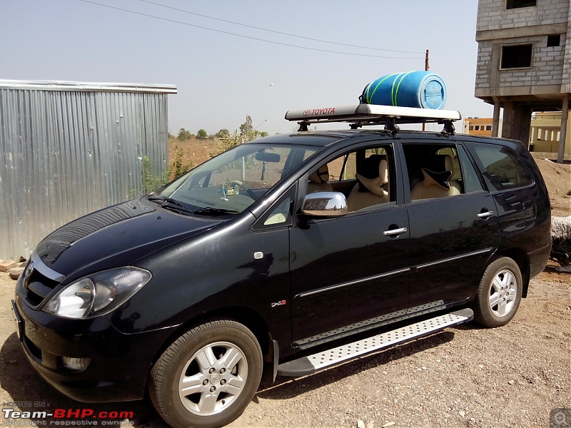 Toyota Innova: My Pre-worshipped Black Workhorse-roof-top-carrier-used-first-time-ever.jpg