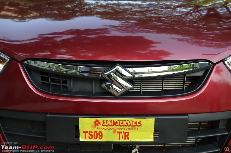 'Chasing Life' with our Maruti Alto K10 VXi AMT (Fire Brick Red). EDIT: 10,000 km up-smiley-grille.jpg