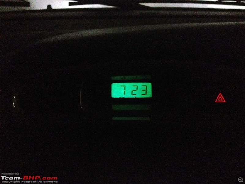 Got 94 Japanese Horses : Pre-loved 2005 Maruti Baleno LXi-clock.jpg