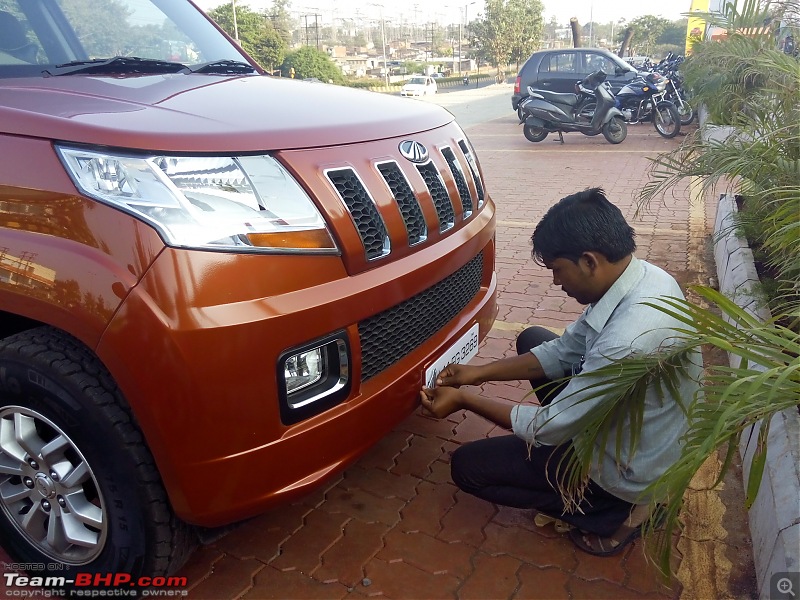 Orange Tank to conquer the road - Mahindra TUV3OO owner's perspective-img_20151205_161815.jpg