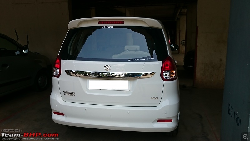 My Maruti Ertiga Automatic-backside.jpg