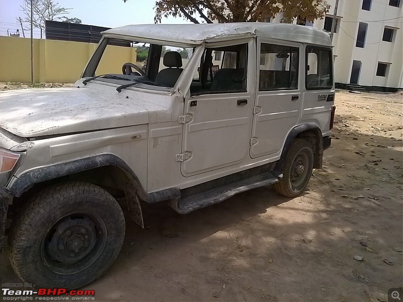 My Mahindra Bolero DI: A tough nut, but not as tough as I would have liked. EDIT -Stolen & Recovered-img20160311wa0002.jpg