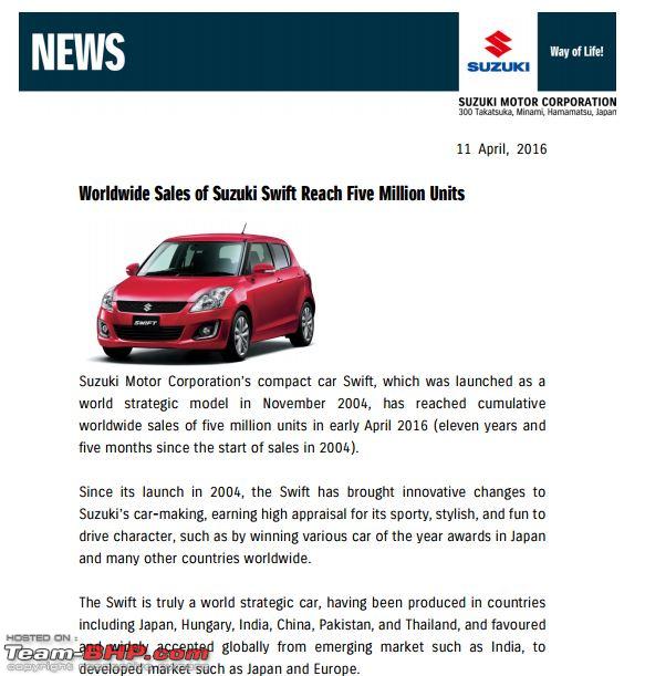 Maruti Swift AMT might launch in the second half of 2016 - Car News