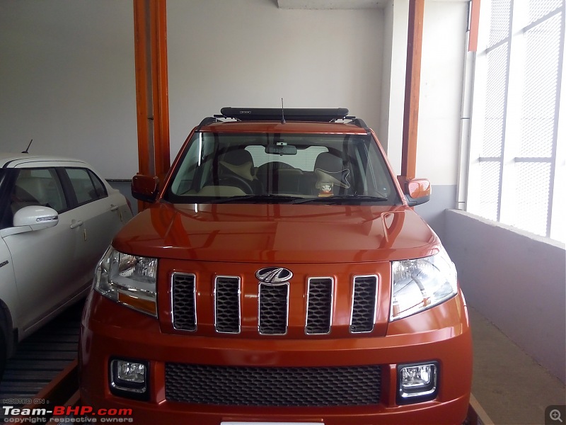 Orange Tank to conquer the road - Mahindra TUV3OO owner's perspective-img_20160518_134655.jpg