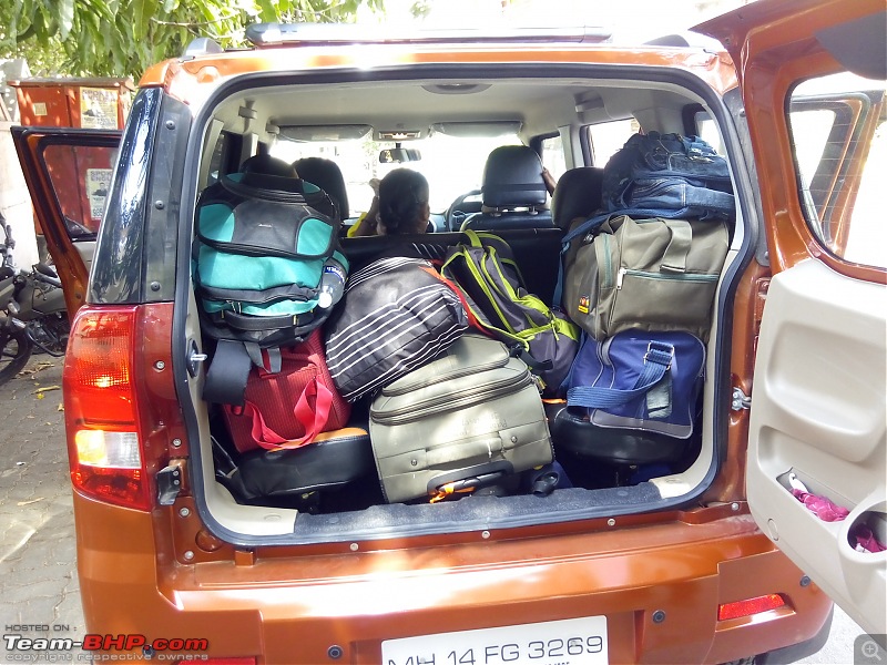 Orange Tank to conquer the road - Mahindra TUV3OO owner's perspective-luggage-boot.jpg