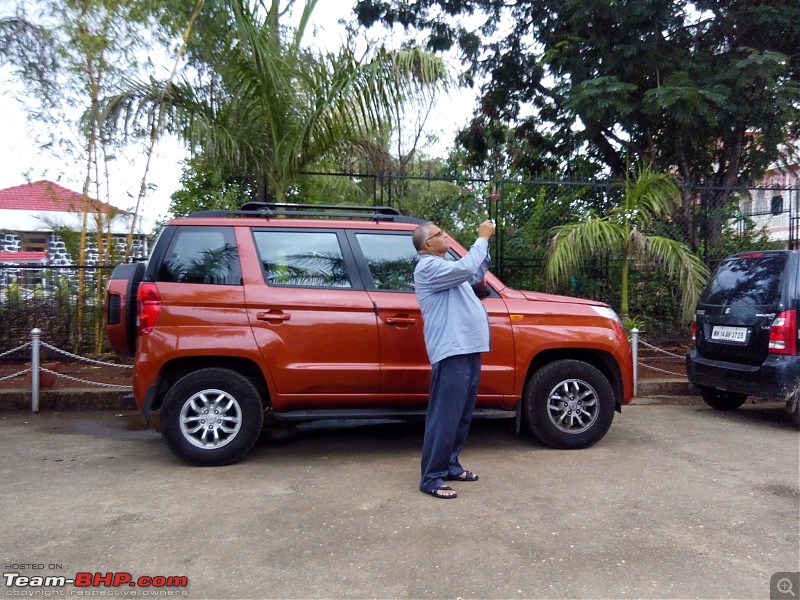 Orange Tank to conquer the road - Mahindra TUV3OO owner's perspective-img_20160618_190603.jpg