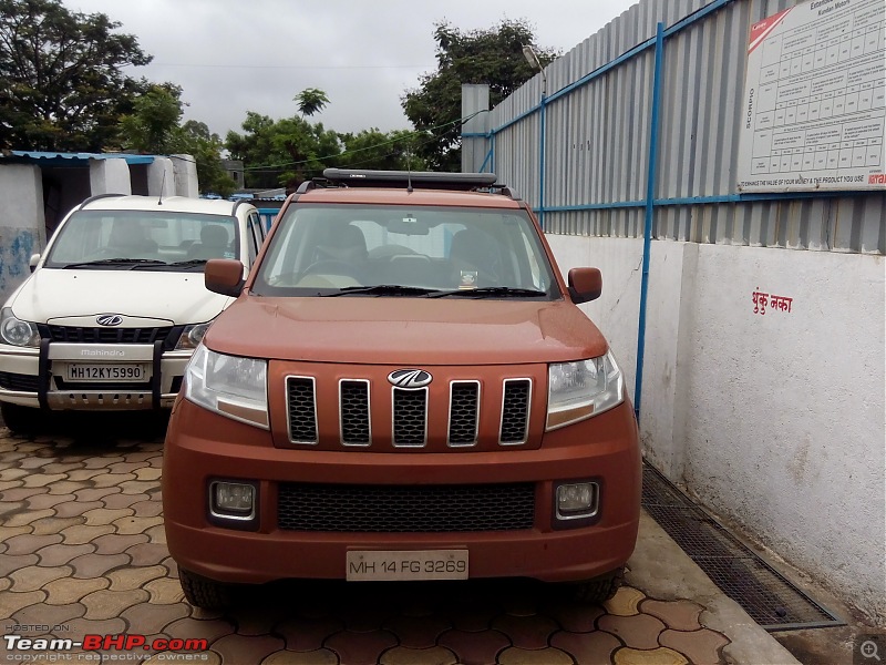 Orange Tank to conquer the road - Mahindra TUV3OO owner's perspective-img_20160730_085653.jpg